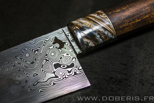 Damasteel, mammouth et bois de fer