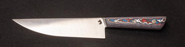 Un couteau de chef en carbon de Fatcarbon